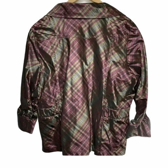 Chicos womens plaid blazer jacket size XL - Picture 4 of 4